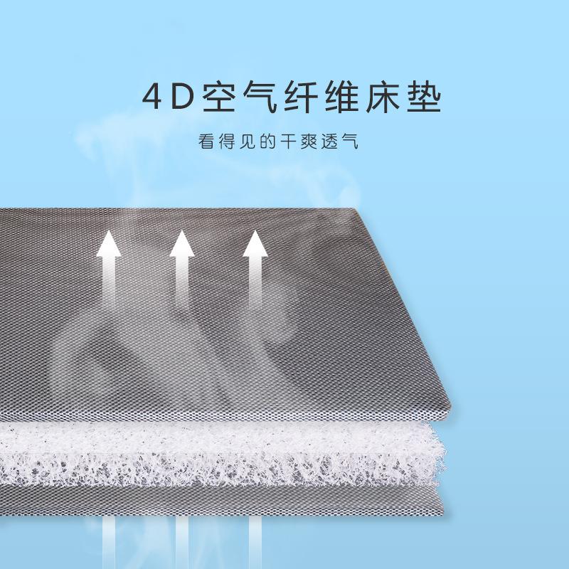POE4D空气纤维床垫气可水透洗榻榻垫米床床垫5公分床工厂
