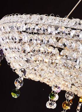 2371025年新款意大利水晶吊灯设客计大师厅厅轻奢酒店厅餐艺术前