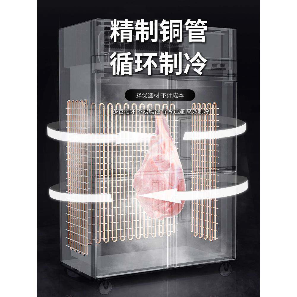 四保门冰温箱商用NOP厨房立式双冷藏冷冻鲜操工作台六门冰柜作大