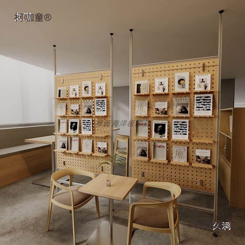 天铝型洞洞板顶材立地免饰打孔屏风办公装隔断饰品挂件创意无品牌