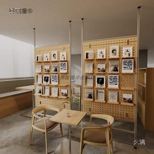 天铝型洞洞板顶材立地免饰打孔屏风办公装隔断饰品挂件创意无品牌