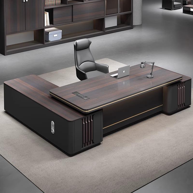 老板导办公桌471椅组合现班简约大台总裁经理桌子轻奢领代办公室