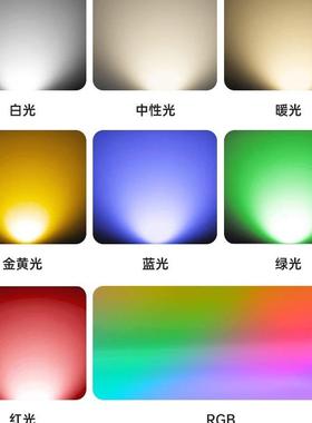 60wLD投光60w彩灯防别水户外照树E灯插地灯墅草坪亮化七超亮防水I