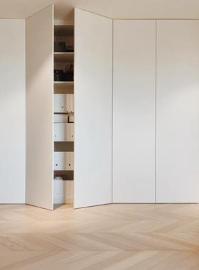 全屋设计衣柜卧室NTY家具整衣帽体间开放体式柜一衣门到顶柜