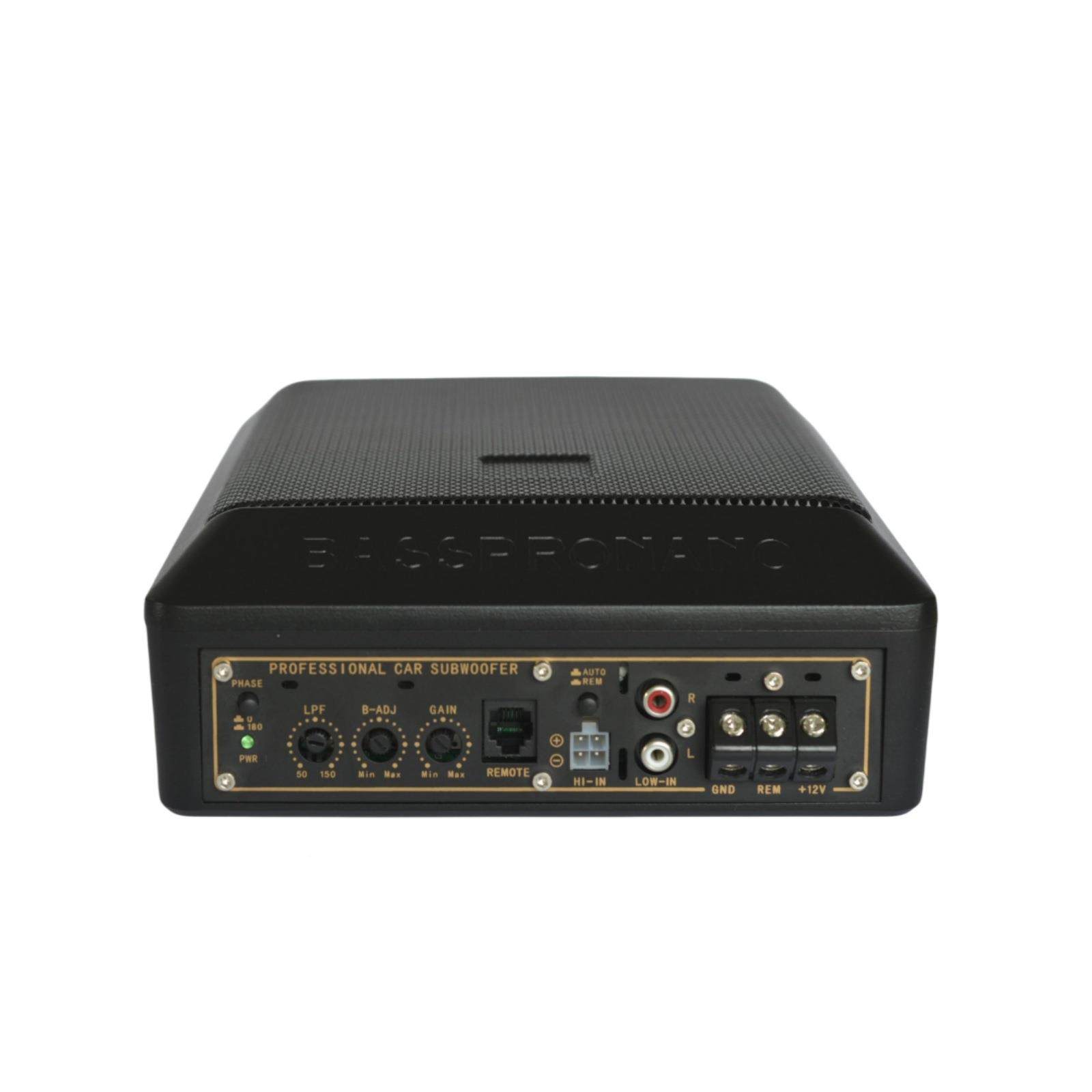 车低音响炮jbl汽车音x8大功率超薄6WAC有源超重低音载音箱