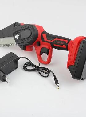 4寸电链锯单锯手锯伐木锯园林电锯TYL充迷你锯电圆锯修枝锯充电式