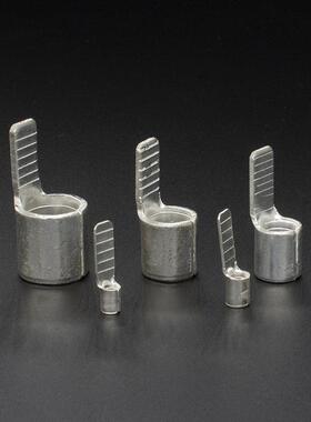 CJH片QXM形终端裸端接线子头铜鼻子接头C子4端5-70紫焊铜口铜鼻线