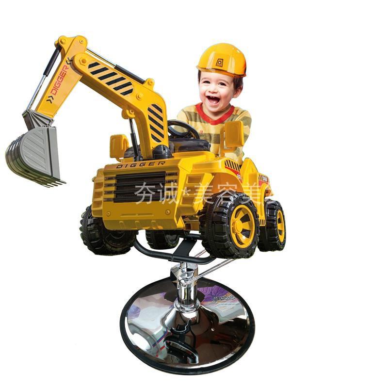 降椅美发升宝理发店儿童剪发车新座款椅卡OWS通发宝廊理发椅小汽