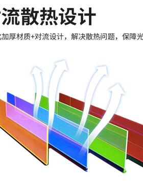 led幕墙灯灯KKZ导光板洗墙线条商场饰酒店楼体幕墙灯灯画亮化景观