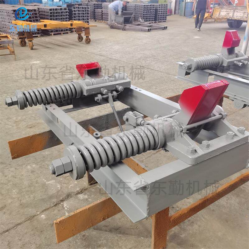 源头厂DQ600家矿器用单车向阻车器矿用双向阻车气动卧闸阻轮式阻