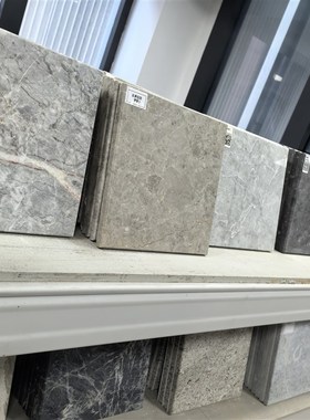 灰色天然大理石样品小样云多拉灰设计师装饰装修公司石材样品小样