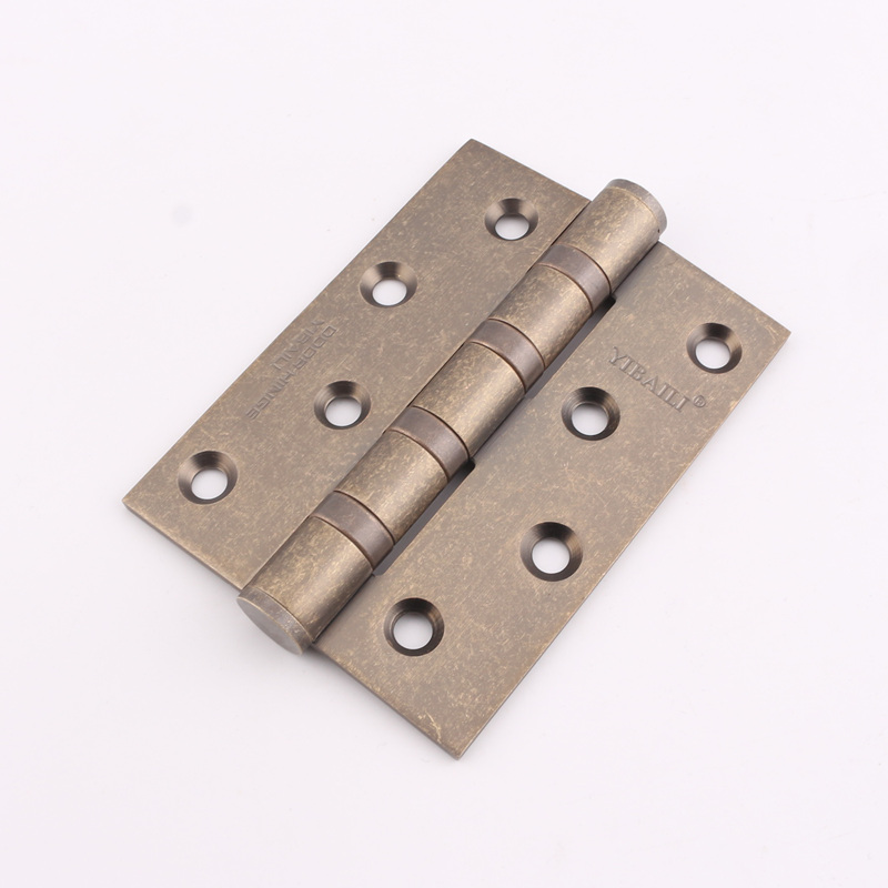 依佰利pvd亮金色合页寸灰黑色不锈钢静音黄古铜合页室内房门铰链