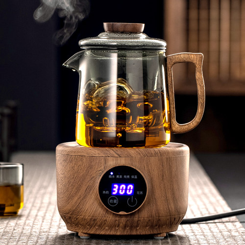 玻璃壶煮茶壶电陶炉煮茶器迷你小型养生壶套装办公杯茶水分离恒温