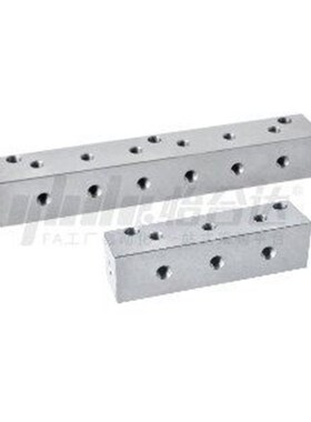 气压用连T形 端面贯穿 间距固定型接块  KBC01 KBF01 KBF02 2K~