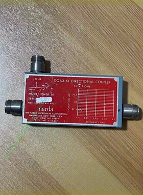 narda纳达耦合器 3043B-30 实物拍摄,功能包好,