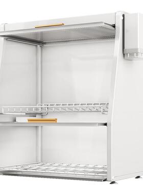 BK9K厨房备餐台双碟层碗家用防柜蟑螂台面收纳盒F77MM69J碗盘餐具