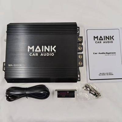 D类大功MA-5000K率车载路字双音圈超重纯低0音数专推单无源低音炮