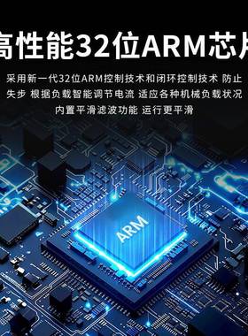 闭生产57环一体机电机驱式动一VQM体简易服伺57步进一体机现货新