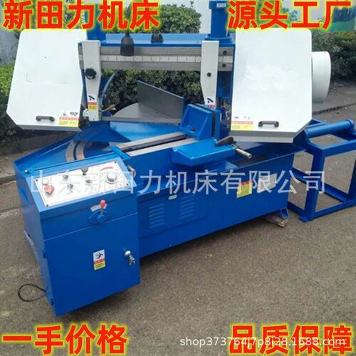 任意角度锯床4230卧式调角切割带锯不锈钢金属切割金属转角锯床