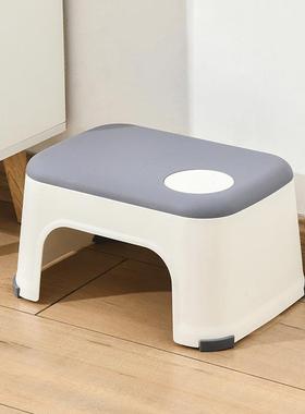 室洗澡日式浴加塑LLM料厕所客厅子矮凳板洗手儿童小型小凳家用厚