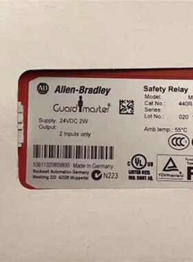 【议价】AB罗克韦尔安全继电器MSR220P