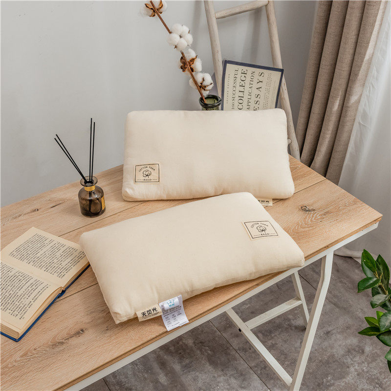 A类无荧光儿童全棉亲肤定型枕芯 1-3-6-10岁儿童四季通用宝宝枕头