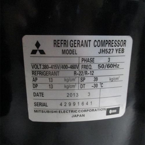 JH521YEB JH527YAB JX527VAB JH529XEB 三菱电机空调冷水机压缩机