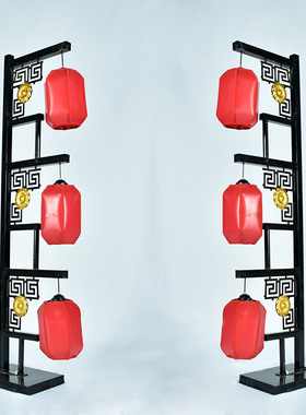 中式国风婚庆道具灯笼路引铁艺宫灯汉唐婚礼T台摆件布置装饰屏风