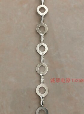 8.2直连DJ431-8A连带0.5mn4000只/盘圆形接线片四脚冷压端子线环