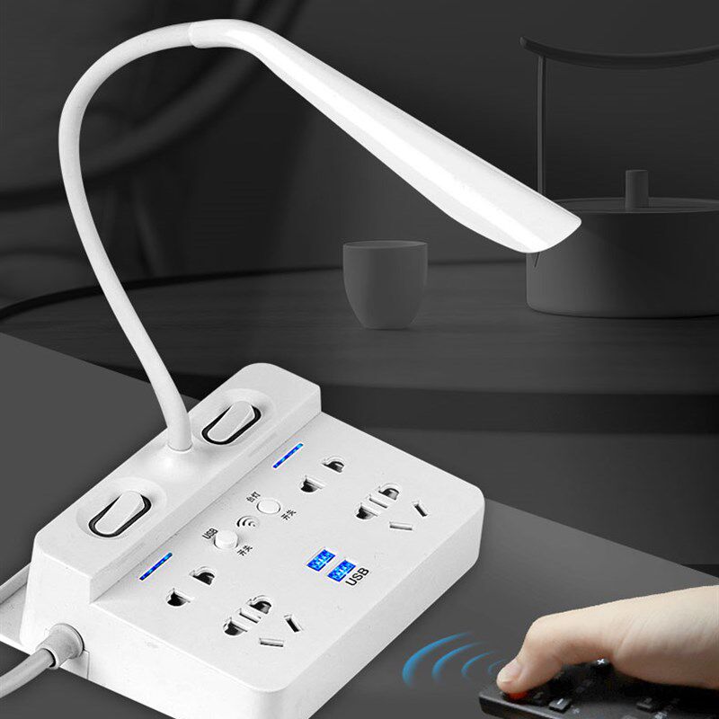 遥控创意LED台灯护眼书桌大学生宿舍学习卧室多功能插电阅读灯