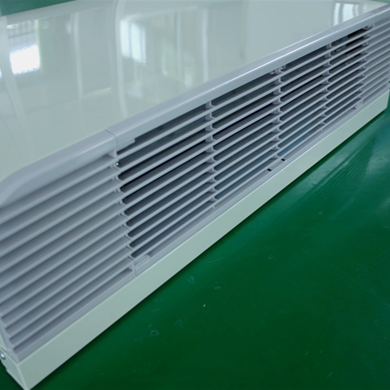 卧式明装风机盘管FP-WM水冷中央空调井水家用宾馆空气能水暖空调