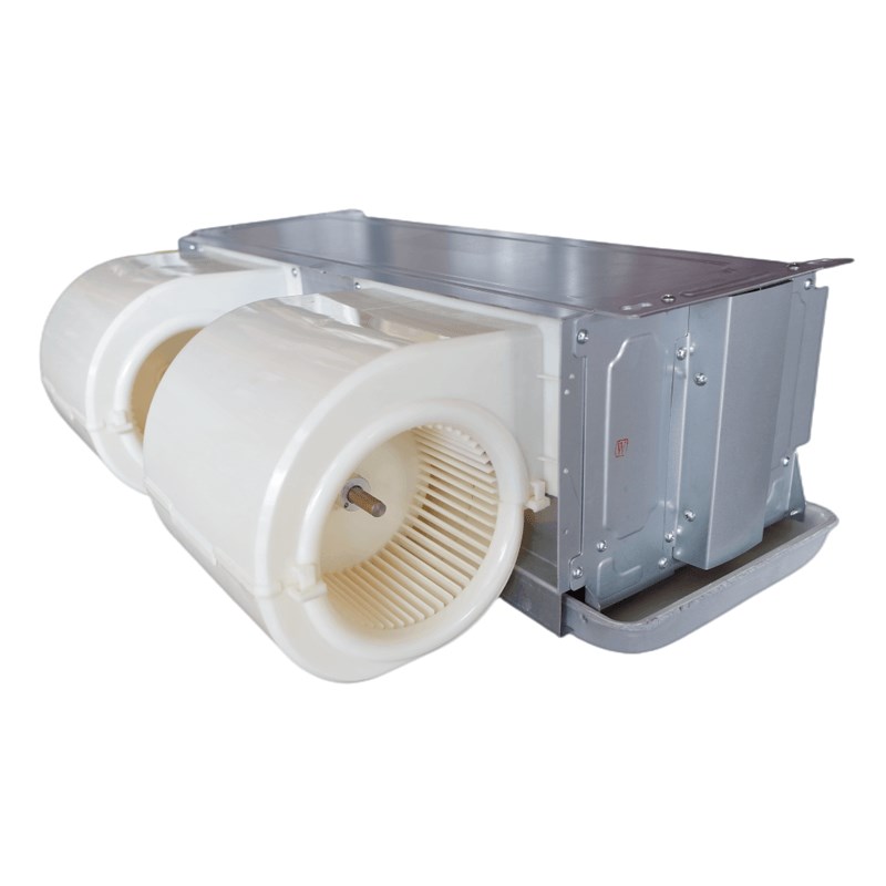 风机盘管卧式暗装中央空调水冷暖空调商家用新风BS静音蜗壳涡轮