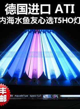 德国ATI T5HO 24/39/54/80W 白/蓝/荧光紫/斐济紫/蓝白灯管
