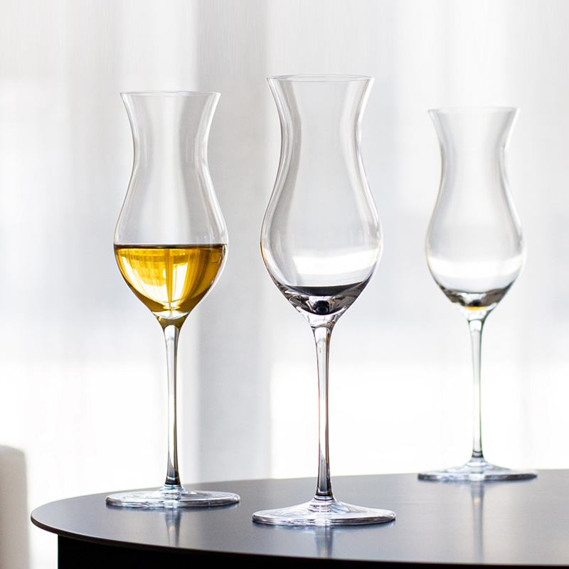 单一麦芽威士忌酒杯 水晶玻璃干邑杯烈酒杯甜酒杯专业品鉴杯 单只