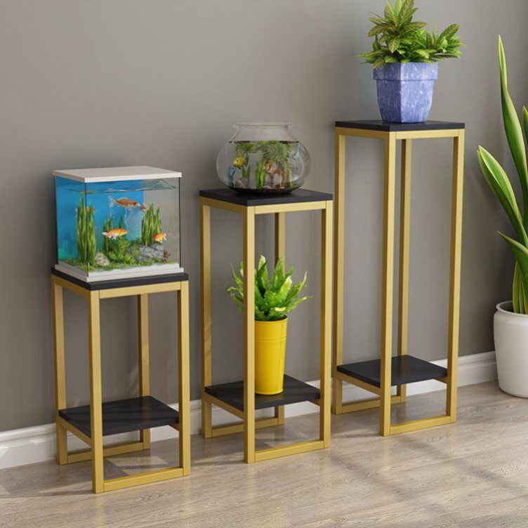 金属鱼缸柜子底柜底座桌子支架托架放鱼缸的架子40鱼缸架多层承重