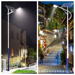 太阳能路灯6米户外灯100瓦7米新农村路灯杆超亮工程大功率锂电led