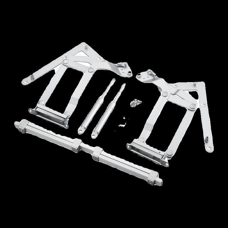 升降五金支撑杆平行橱柜垂直气压杆平移配件上翻门拉杆巴士气动杆