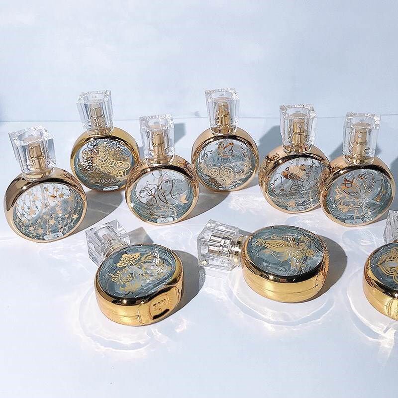 香水分装瓶高级小样喷雾瓶子高端便携式30ml大容量25精致玻璃空瓶