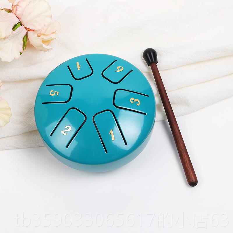 正品迷寸你空灵 3寸3.8寸4.56音8音迷你小鼓 儿童音乐启鼓蒙初学