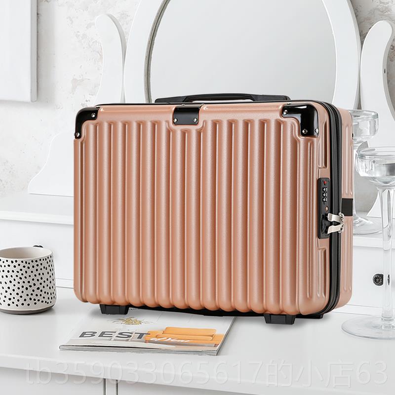 正品化妆箱手箱14寸16便小行李箱子迷提你可爱旅携箱女行化妆品收