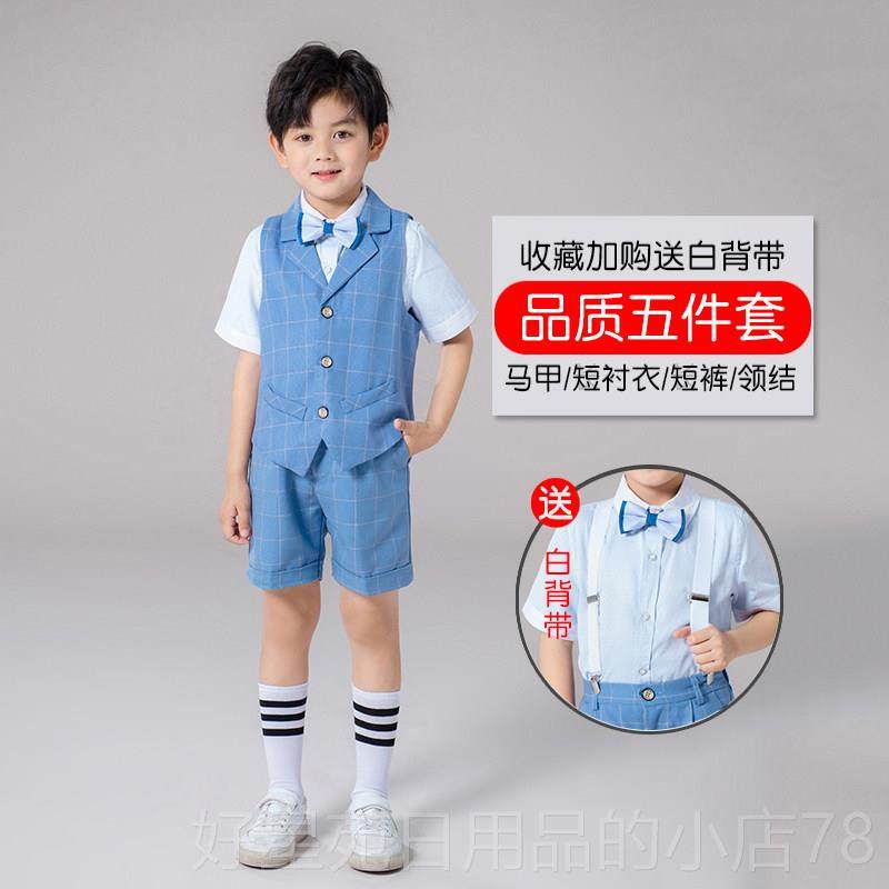 高档六一童演出服儿白女童色公主蓬纱裙礼服幼儿园毕业典礼表蓬演