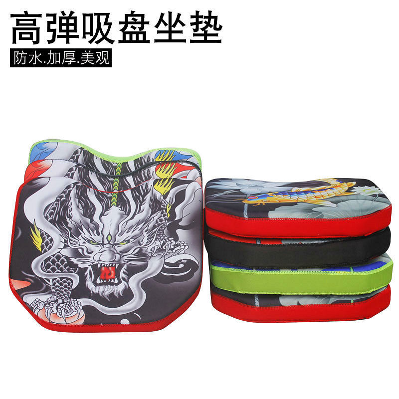 加厚钓箱坐垫钓鱼箱软坐垫透气防水吸盘式坐垫高弹力记忆加厚渔具