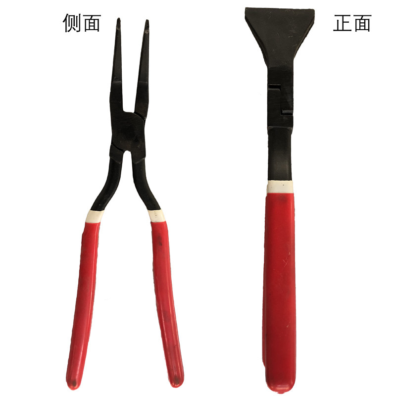 【180度直头鸭嘴扁钳】金属屋面安装工具收边口夹钳矮立边屋面用