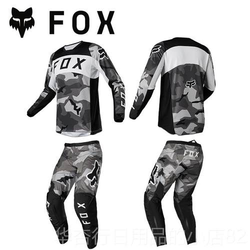 正品美套国fox越摩托装野骑车衣车裤林道场地行