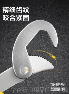 正品强速力工具扳件套快水管钳活动多用途水手管扳手活动两扳手
