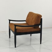 意式 极简扶手靠背洽谈椅设计师酒店扶手椅高级感家用客厅民宿餐椅