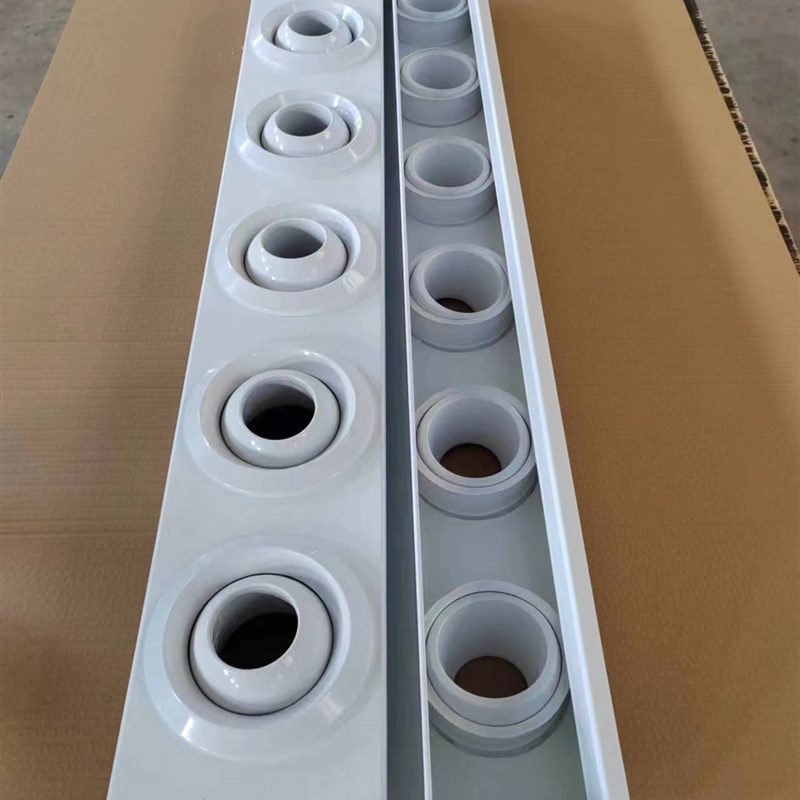 中央空调出风口格栅 风管机出风口导风管 分风口 圆形射流风口