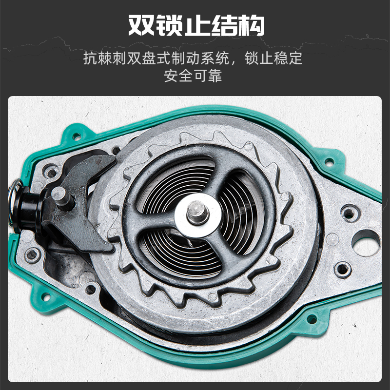 空调安装防坠器高空作业安全带止坠器速差式伸缩钢丝绳坠落自控器