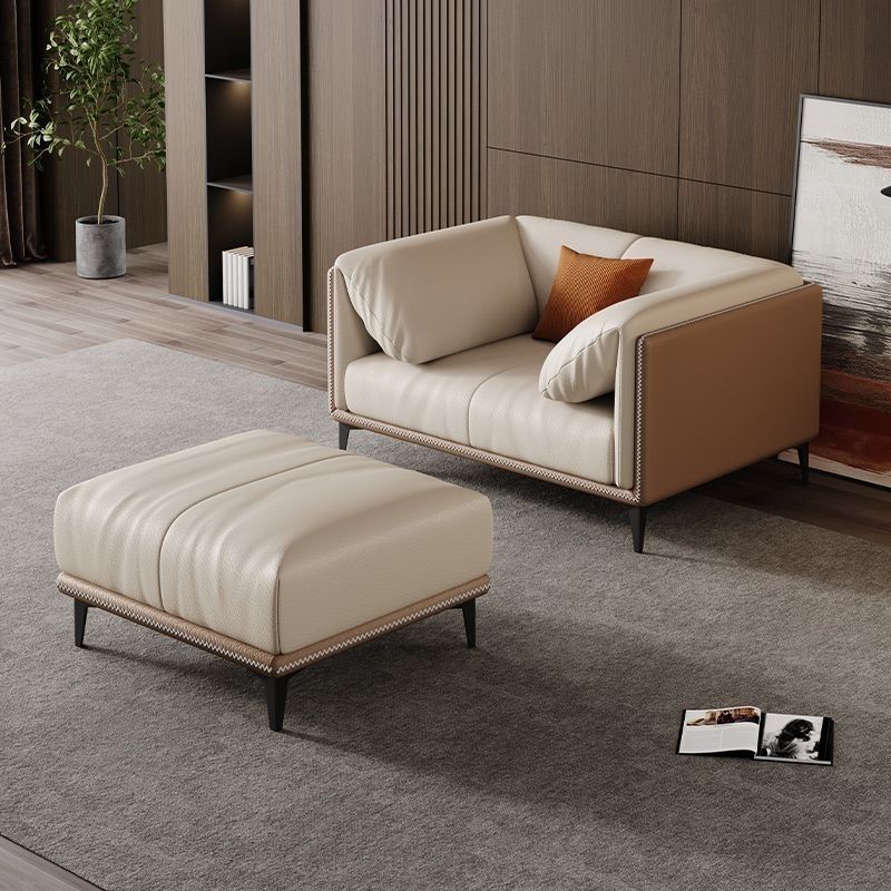 欧亚皇巢意式极简沙发猫抓皮大小户型三人位客厅简约现代