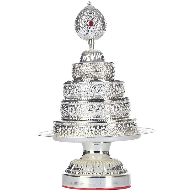 曼扎盘 曼茶罗合金曼扎盘曼扎供奉用品修盘供奉摆件曼达盘 曼茶罗